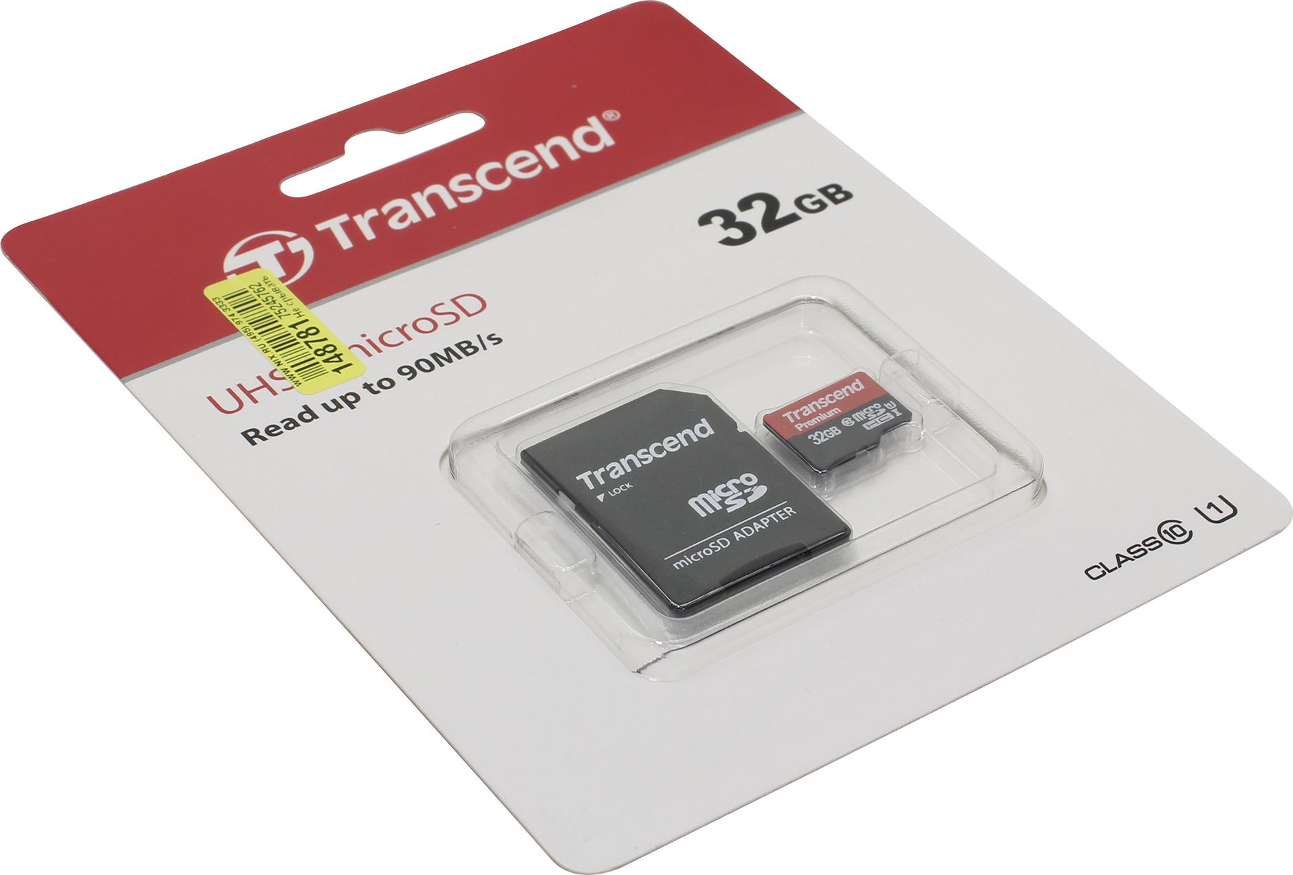 Карта памяти 32gb transcend