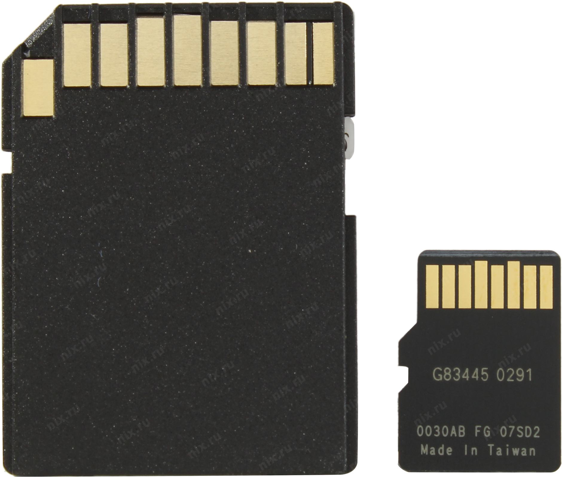 Карта памяти microsdxc uhs i u1 netac p500 64 гб