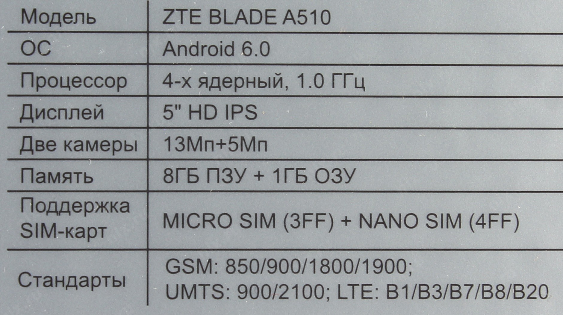 Zte a510 схема