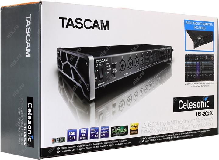 Внешняя звуковая карта tascam us 600