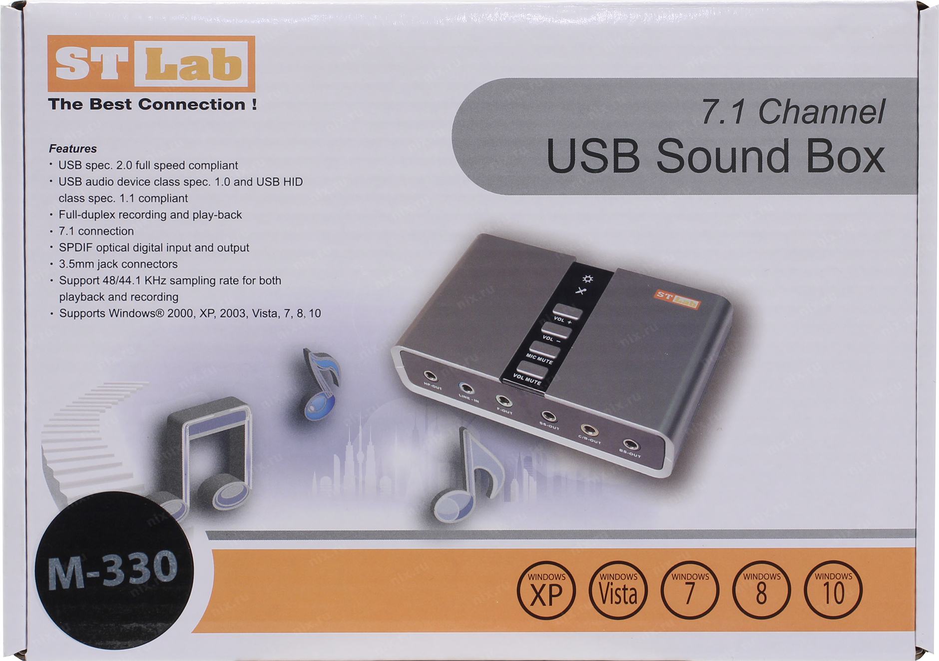 Карта звуковая st lab m 330