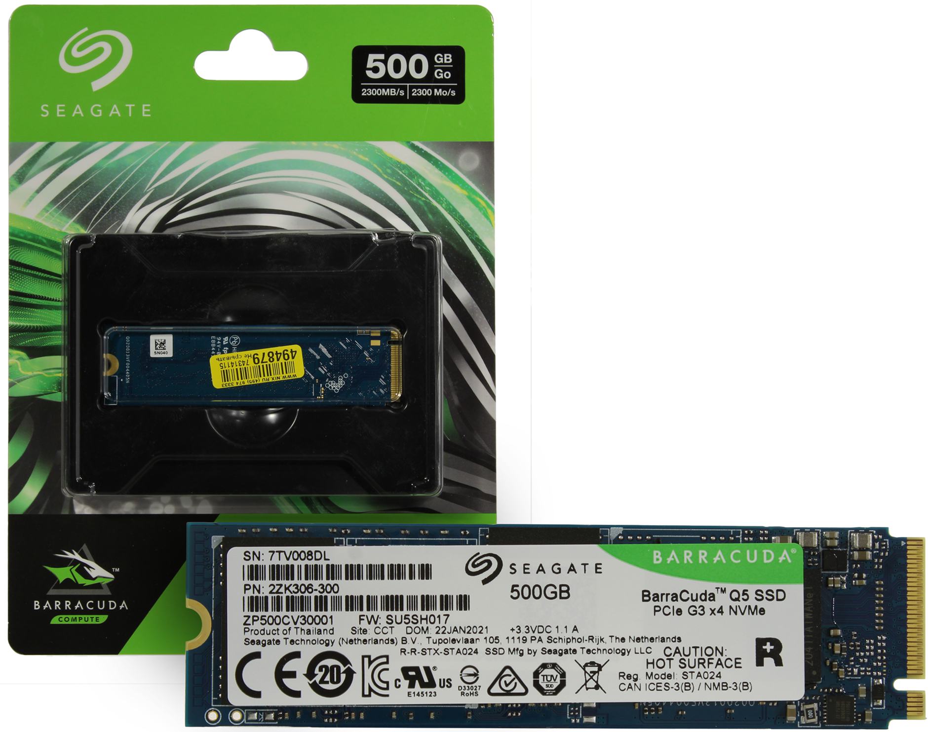 Ssd Disk Seagate Barracuda Q5 500 Gb Zp500cv3a001 Pci E Kupit Cena I Harakteristiki Otzyvy