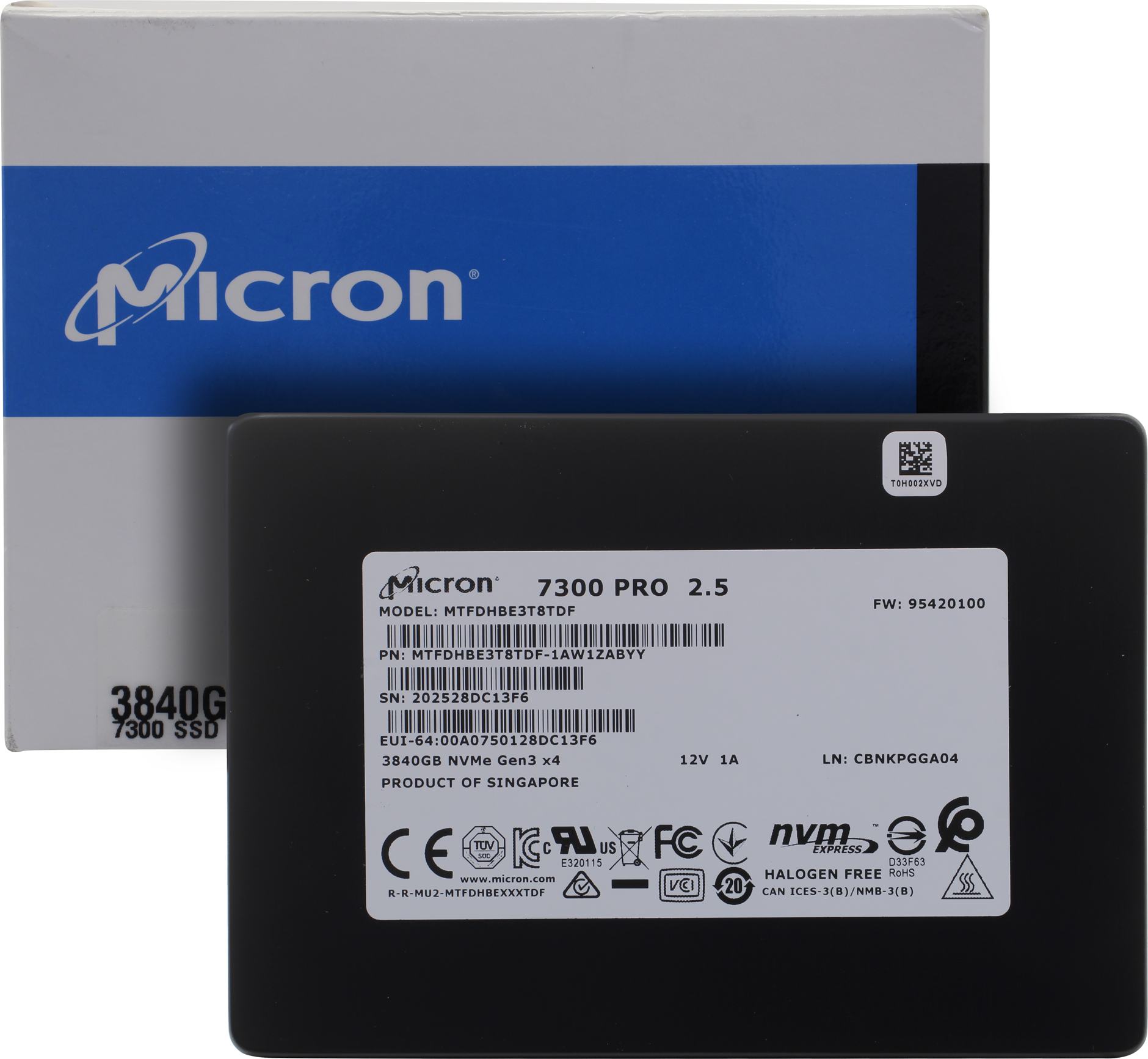 Ssd Disk Micron 7300 Pro 3 84 Tb Mtfdhbe3t8tdf 1aw1zabyy U 2 Kupit Cena I Harakteristiki Otzyvy