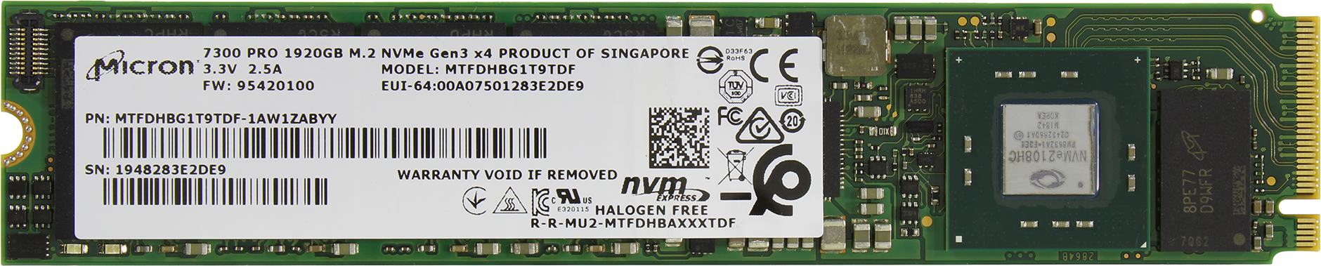 Ssd Disk Micron 7300 Pro 1 92 Tb Mtfdhbg1t9tdf 1aw1zabyy Pci E Kupit Cena I Harakteristiki Otzyvy