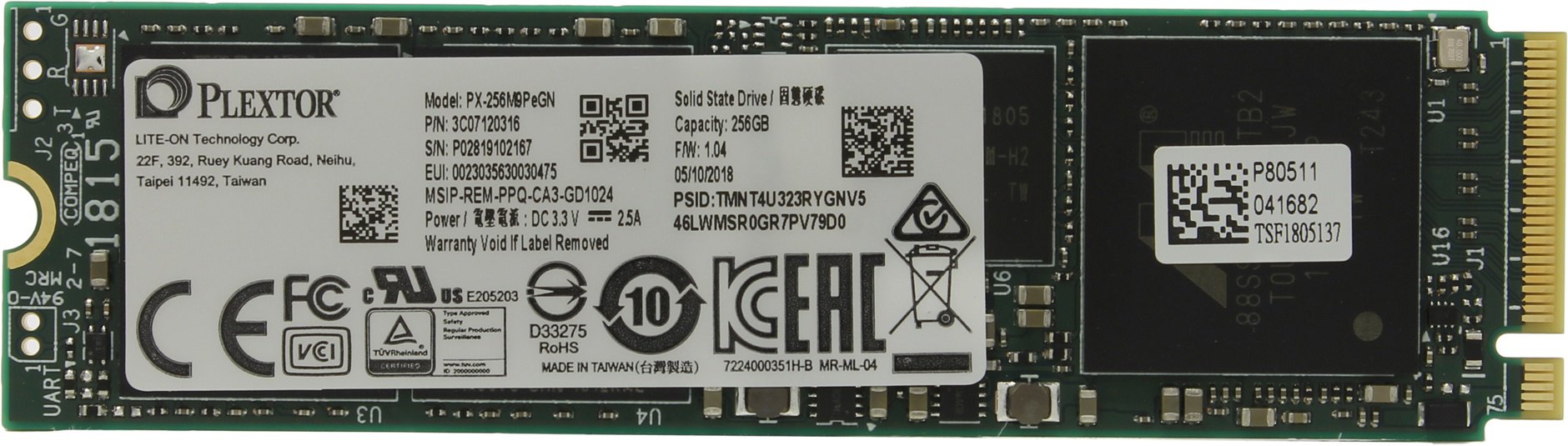 Ssd Disk Plextor M9pegn 256 Gb Px 256m9pegn Pci E Kupit Cena I Harakteristiki Otzyvy