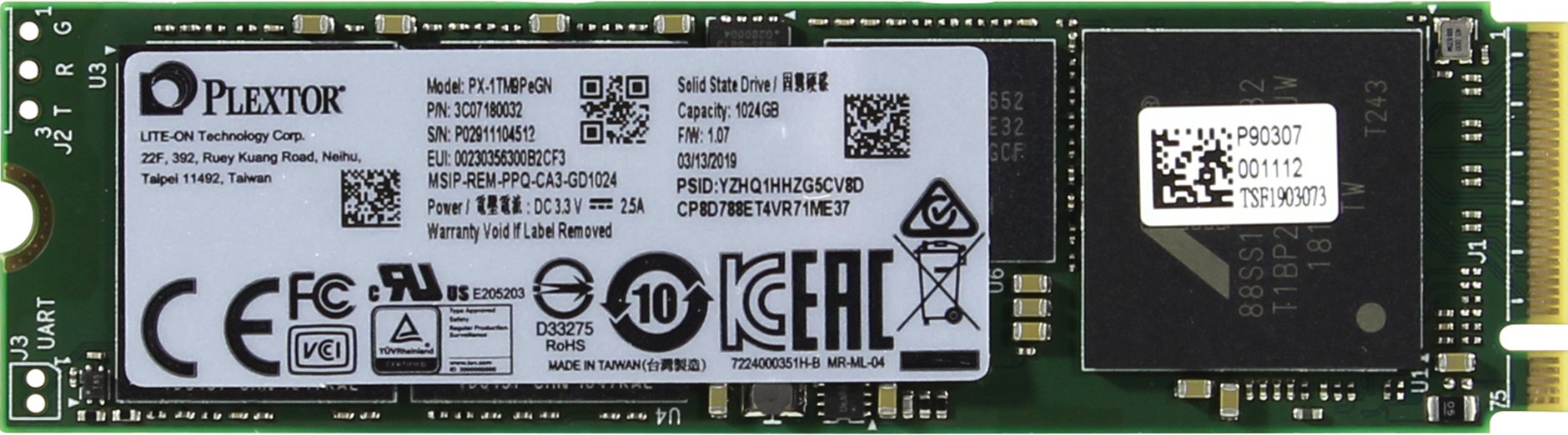 Ssd Disk Plextor M9pegn 1 Tb Px 1tm9pegn Pci E Kupit Cena I Harakteristiki Otzyvy