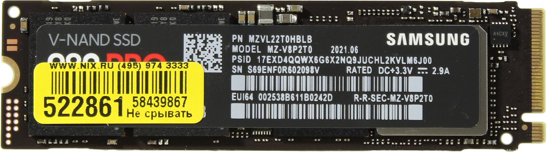 SSD диск Samsung 980 Pro 2tb MZ-v8p2t0bw. Samsung 980 Pro 2 ТБ M.2 MZ-v8p2t0bw Samsung. Samsung 980 Pro MZ-v8p2t0bw без наклеек. SSD M.2 NVME 1 ТБ Samsung 980 MZ-v8v1t0bw PCI-E 4.0x4, m.2 2280, 2900/1300 Мбайт/сек, 3 бит MLC (TLC).