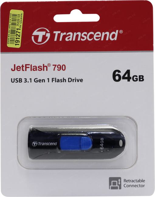 Usb flash transcend jetflash 790k 64 гб обзор