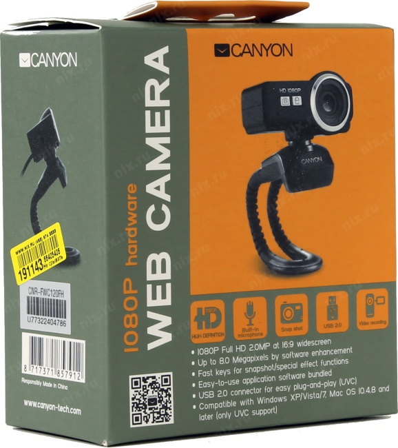 Canyon usb camera driver windows 7 neoncruise