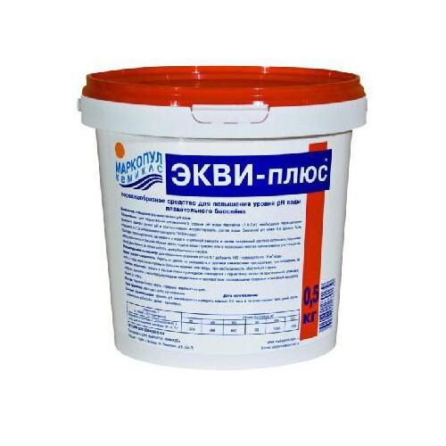 МАРКОПУЛ КЕМИКЛС Экви-плюс, повышение PH воды0,5 кг (12) ХИМ08