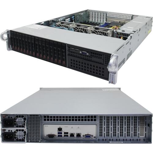 (Z0744909) sS9500/pro2U: 2 x Xeon Gold 6242R/ 12 x 128 Гб/ 2 x 800 Гб SAS SSD/ 2 x 4 x SFP+/ 4 x 1 Гбит