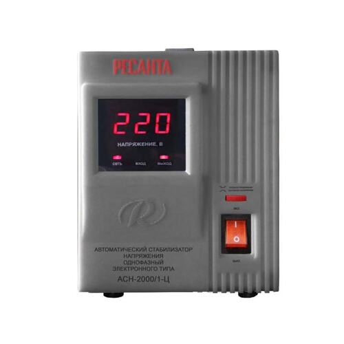 Стабилизатор напряжения 2.0 кВт Ресанта АСН-2000/1-Ц