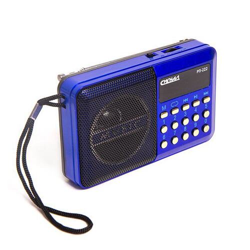 СИГНАЛ РП-222 FM 88-108МГц, акб 400mA/h, USB/microSD, дисплей