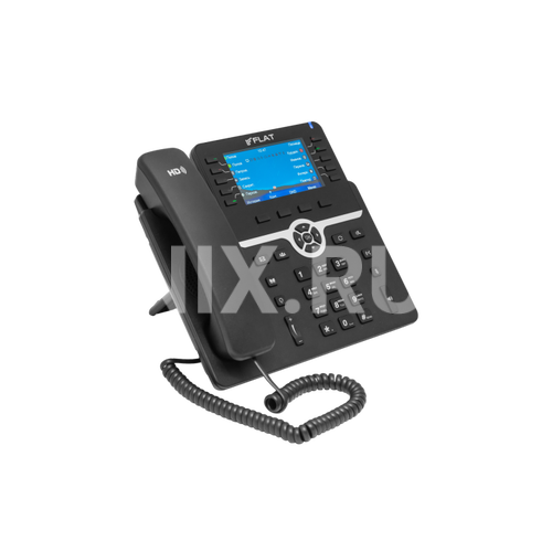 ФЛАТ-ПРО - Российское VOIP оборудование. Flat-Phone-B10 IP-телефон Flat-Phone B10: 20 SIP-аккаунтов, 2 порта 10/100/100