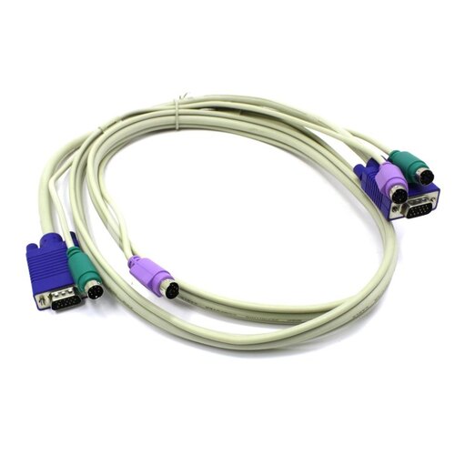 PS/2 KVM кабель
