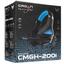   CROWN CMGH-2001 Black&blue ( jack 3.5 4pin +  2*jack spk+mic,? :,  