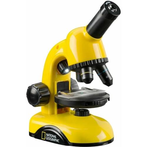 Bresser 9039500 Bresser Микроскоп National Geographic 40x-800x. Цвет: желто-черный
