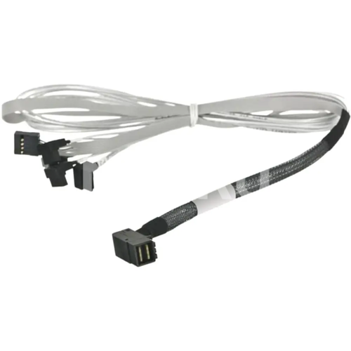 DL36-3395 DiliVing Кабель DiliVing DL36-3395, Internal SFF8643-to-4*SATA+SB ( HDmSAS (угловой) -to- 4*SATA(угловой)+S