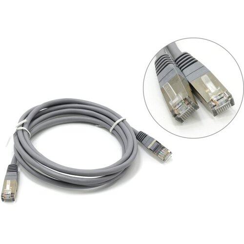 Patch Cord FTP кат.5e 2м, серый