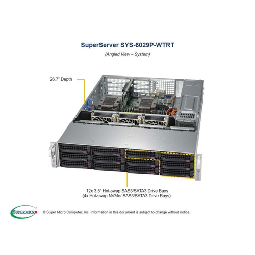 Сервер в корпусе высотой 2U sS9500/pro2U S92422Ei