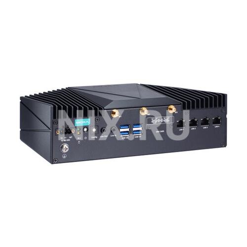 Микрокомпьютер MOXA V2403C-KL1-T x86 Computers. Intel 7th Celeron 3965U 2.2GHz. 4GbE,4COM,4DI/4DO,HDMI/DP,mSATA