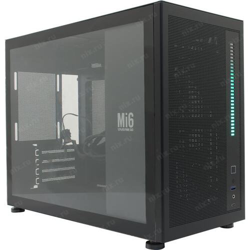 Корпус Miditower 1STPLAYER MIKU Mi6-BK без БП с окном
