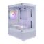1STPLAYER MIKU Mi2-A White / mATX / 3x120mm LED fans / Mi2-A-WH-2F1R-W-1F1-W,  