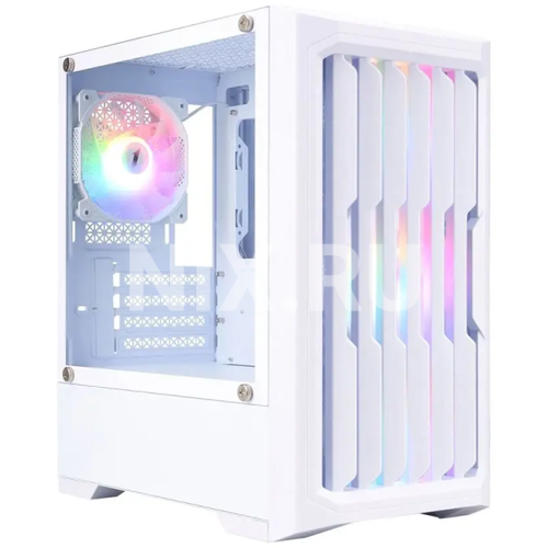 H2-WH-4F1-W Корпус 1STPLAYER BULLET HUNTER H2 White / mATX / 4x120mm FRGB fans
