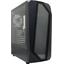  Miditower 1STPLAYER INFINITE SPACE IS6 Black ATX    ,  