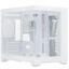 Корпус Miditower 1STPLAYER MEGAVIEW MV6-TP-WH MicroATX без БП с окном, вид основной