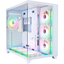 Корпус Miditower 1STPLAYER MV8-TP-WH-6FC7R-W-1FC7-W-HUB2 ATX без БП с окном, вид основной