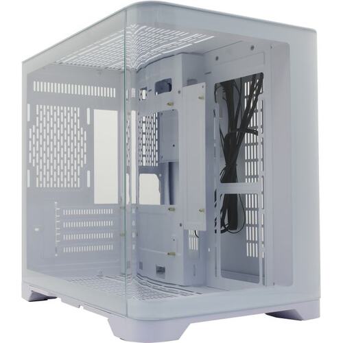 Корпус Minitower 1STPLAYER UVIEW UV5-WH MicroATX без БП с окном