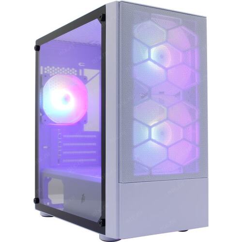 Корпус Miditower 1STPLAYER FIREBASE X4-M MicroATX без БП с окном
