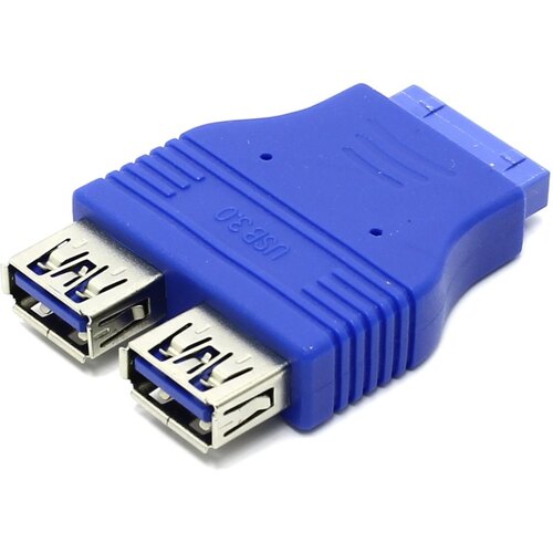 5bites UA-3004 USB 3.0 20pin -> 2x A