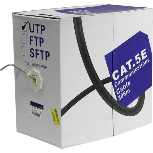 Кабель UTP 5bites UT5710-305A Омедненный алюминий (CCA) 305 метров
