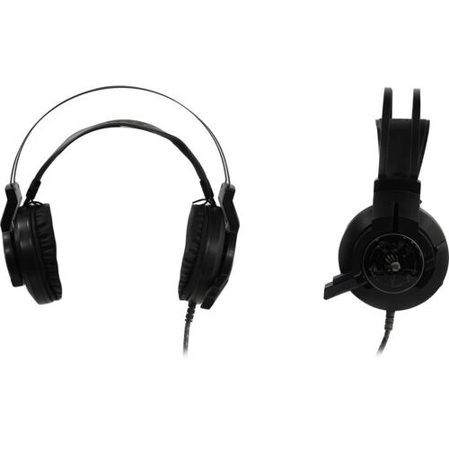 Игровые наушники с микрофоном (игровая гарнитура) A4Tech Bloody G430 Black