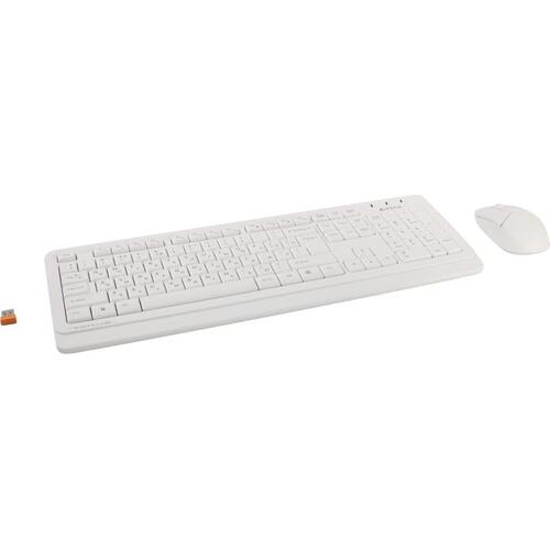 Клавиатура A4Tech V-Track Wireless White USB