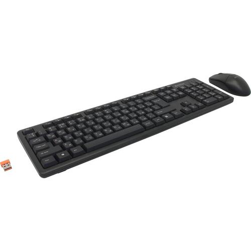 Комплект клавиатура и мышь A4Tech V-Track Wireless Black USB
