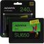SSD диск ADATA Ultimate SU650 240 Гб ASU650SS-240GT-R SATA, вид коллаж