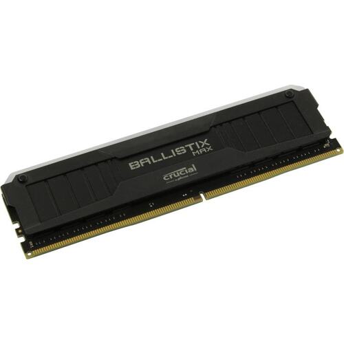 Модуль памяти Crucial Ballistix MAX RGB DDR4 DIMM 8 Гб PC4-32000 1 шт. (BLM8G40C18U4BL) Black