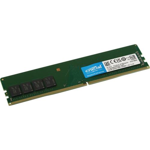 Модуль памяти Crucial Basics Desktop DDR4 DIMM 16 Гб PC4-25600 (CT16G4DFRA32A.C8FE)