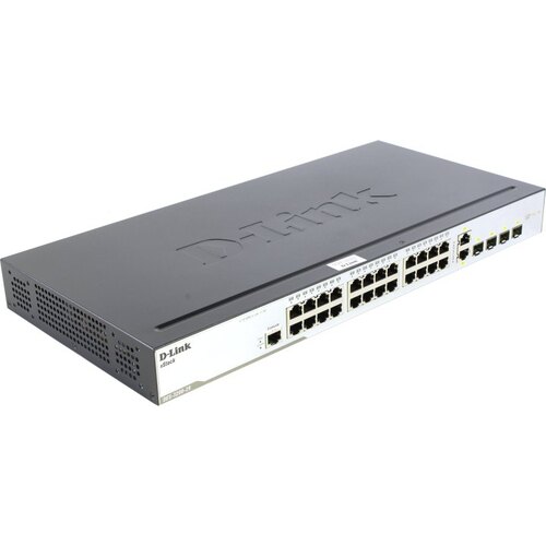 Управляемый коммутатор D-Link DES-3200-28 /C1A 4 порта 10/100/1000 Мбит/сек 24 порта 10/100 Мбит/сек,2 x SFP