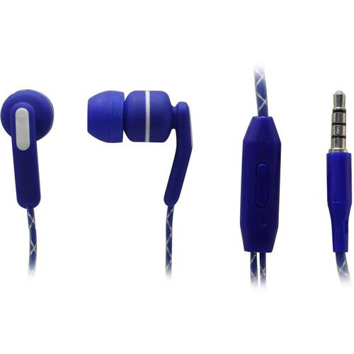 Наушники с микрофоном Dialog Emit ES-F15 Blue Blue