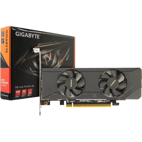 Видеокарта GIGABYTE RADEON RX 6400 4 Гб GDDR6