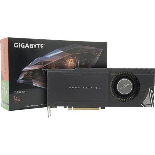 Видеокарта GIGABYTE GeForce<sup>&reg;</sup>  RTX 3080 Turbo 10 Гб GDDR6X