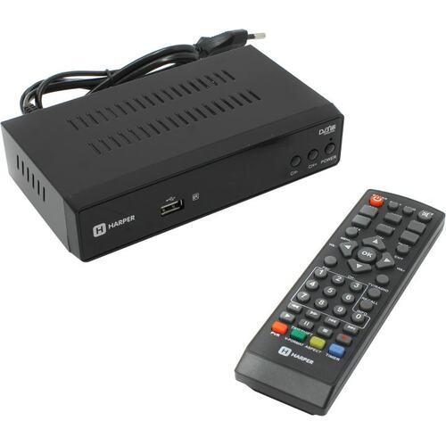DVB-T2 приставка HARPER HDT2-5050