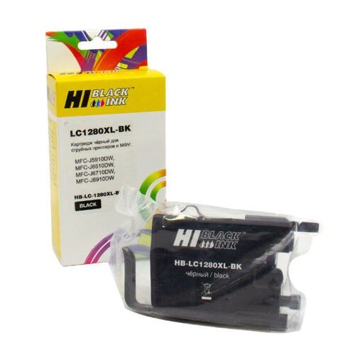 Картридж Hi-Black HB-LC-1280XLBK Черный (Black)