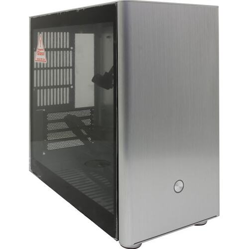 Корпус Minitower JONSBO V9 Silver без БП с окном