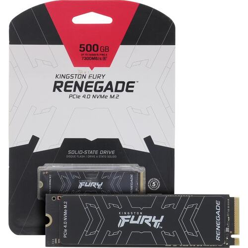 SSD Kingston Fury Renegade 500 Гб SFYRS / 500G M.2 PCI-E