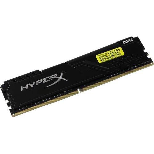 Модуль памяти Kingston HyperX Fury DDR4 DIMM 16 Гб PC4-24000 1 шт. (HX430C16FB4 / 16) Black